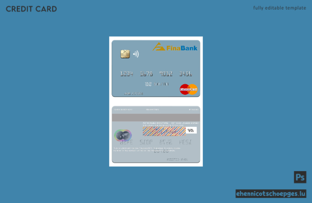 Vorschau der Mastercard von Suriname Finabank N.V.